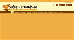 Desktop Screenshot of dogs4friends.de